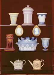 Sammlung von Wedgwood-Stücken