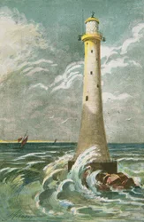Eddystone-Leuchtturm vor Plymouth