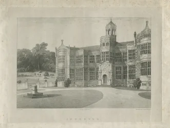 Ingestre Hall: Lithografie
