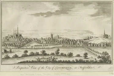 Lichfield - Südwestansicht