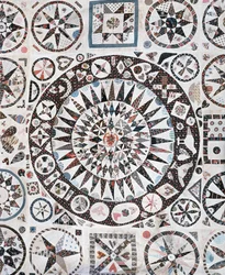 Patchwork-Bettdecke, Irland