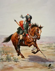 Zeltpflocken, indische Kavallerie