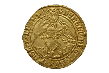 Tudor-Münze aus dem Asthall-Hort