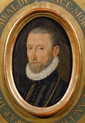 Gaspard de Coligny, Admiral, Staatsmann, Anführer der Hugenottenpartei, ermordet während St. …