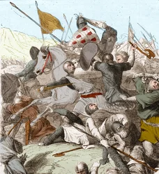 Die Schlacht von Hattin, 4. Juli 1187