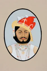 Miniaturmalerei von Bairi Sal Jaisalmer