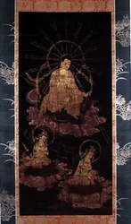 Buddha und Bodhisattvas, Muromachi-Periode (1393-1573)