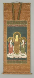 Buddha und zwei Bosatsu