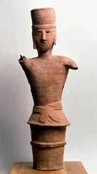 Terrakotta-Grabfigur, Kofun-Periode 3.-6. Jahrhundert