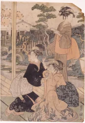 Drei japanische Damen