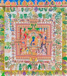 Medizin-Buddha-Mandala, Nepal