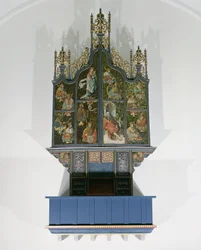 Bemalte Orgel