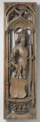 Tafel von einem Orgelgehäuse, ca. 1510-20