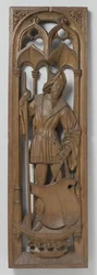 Tafel von einem Orgelgehäuse, um 1510-20