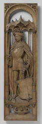 Tafel von einem Orgelgehäuse, um 1510-20