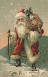 Norwegische Weihnachtskarte