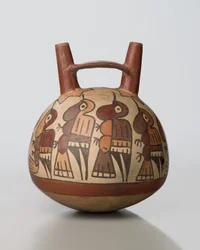 Doppel-Ausguss-Gefäß, Nasca