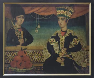 Ein Qajar-Prinz