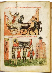 Die Geschichte von Heiligen Boris und Gleb