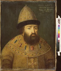 Porträt des Zaren Alexei I. Michailowitsch von Russland (1629-1676)