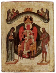 Die heilige Sophia, Die heilige Weisheit Gottes, Russland, Nowgoroder Schule