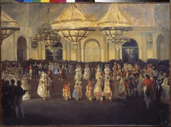 Ein Ball im Winterpalast (Sankt Petersburg) unter Nikolaus I.
