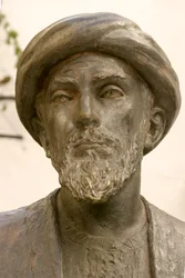 Kopf von Moses Maimonides (1135-1204) (Detail)