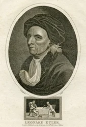 Porträt von Leonard Euler (Stich)