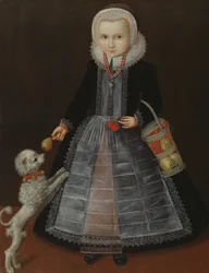 Porträt eines Mädchens, um 1610