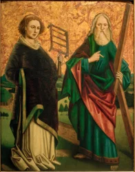 Die Heiligen Laurentius und Andreas