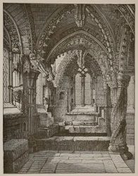Südost-Ecke der Lady Chapel, Rosslyn