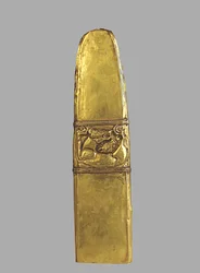 Deckel zur Schwertscheide, 5. Jahrhundert v. Chr.