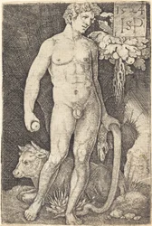 Adam stehend