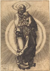Madonna auf dem Halbmond