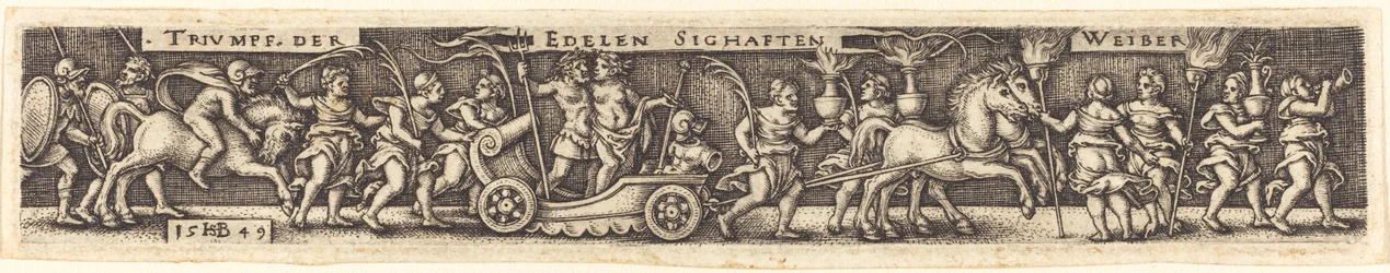 Triumphzug der edlen glorreichen Frauen