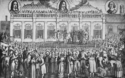 Hinrichtung von Karl I., um 1649, 1903