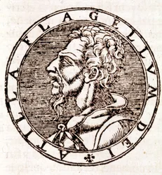 Attila - in "Cosmographia" von Sebastiano Munster