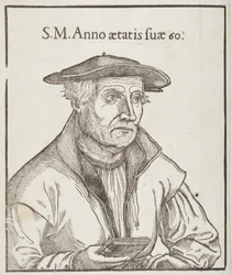 Cosmographia, Rückseite des Titelblatts, 1544
