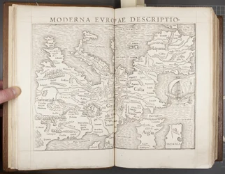 Europa, aus Cosmographia, 1544