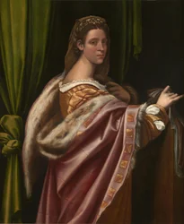 Porträt einer Dame, 1540er Jahre