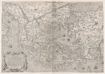 Speculum Romanae Magnificentiae: Karte von Griechenland