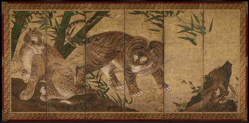 Tiger und Leopard, 1668