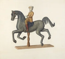 Pferd mit Reiter