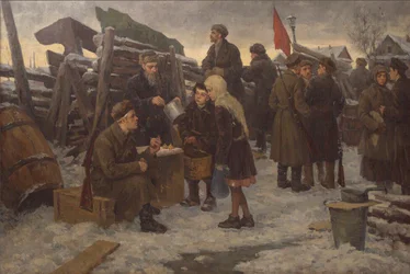 Morgen auf den Barrikaden