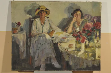 Herbstabend bricht herein, 1915
