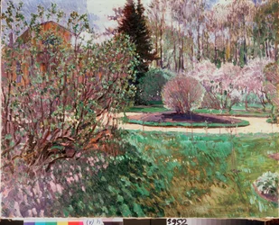 Ein Garten, Frühling