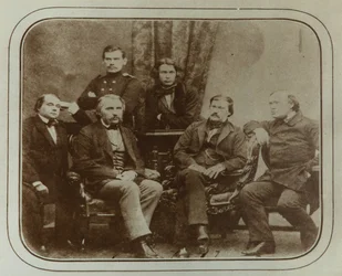Sovremennik: Ivan Goncharov, Ivan Turgenev, Leo Tolstoi, Dmitri Grigorovich, Alexander Druzhinin und