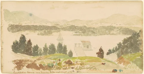 Constitution Island und Gießerei von West Point, New York