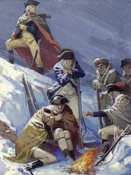 George Washington als General während des Unabhängigkeitskrieges