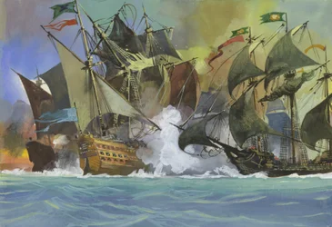 Unbekannte Seeschlacht